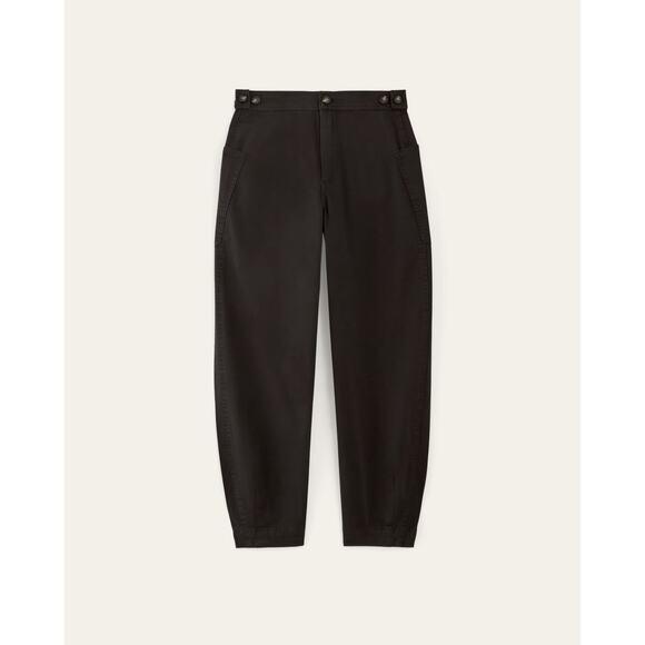 $98 New Everlane The Barrel Pant - Black - 00 - Picture 2 of 8